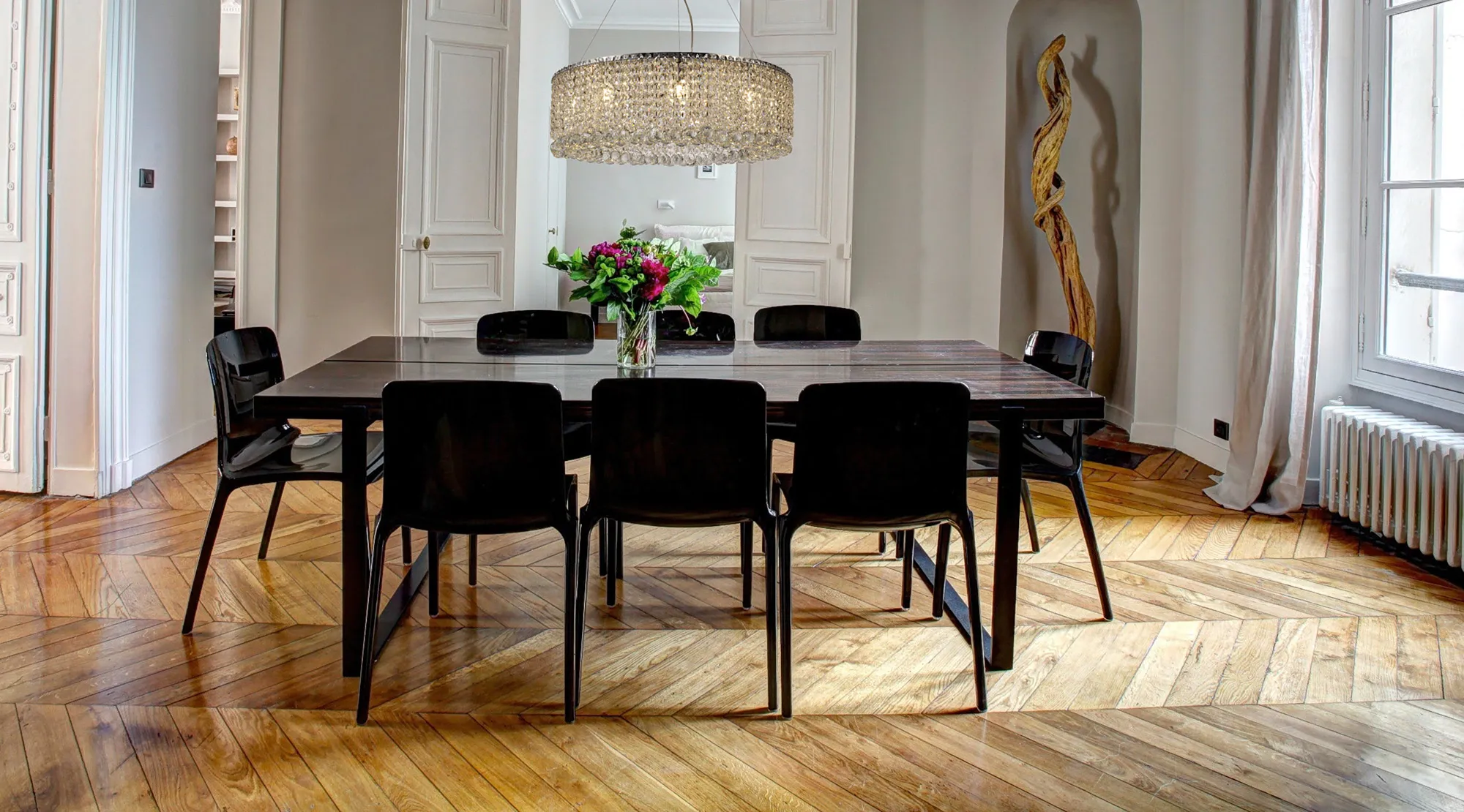 Empire Crystal Ceiling Lights Diyas Linear Crystal Fittings